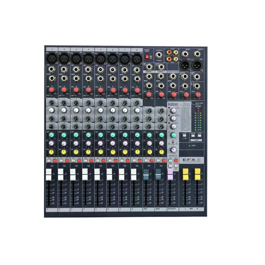 Стерео усилитель высокой мощности 8/12/16 канал обработки аудио