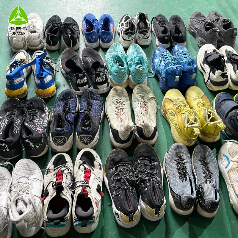 Branded Original Shoes Second Hand Men Used Sports Sneakers Shoes For Sale From UK