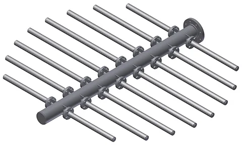 Stainless Steel Distributor Collector Lateral Header Filter for water industry filtration