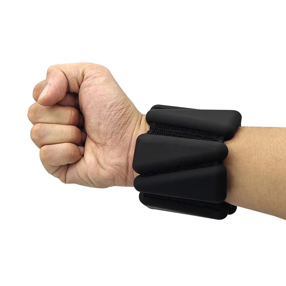 Factory Price Adjustable Wrist Weights-bearing Bracelet Leg Training Ankle Free Silicone Wrist Weights
