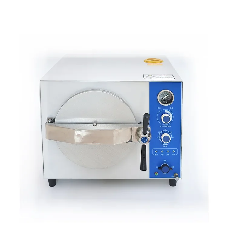 CE ISO Approved pulse vacuum Table Top Steam Sterilizer 20L Portable Sterilizer  24 liter