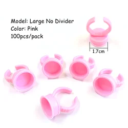 lash accessories Heart Shape Eyelash Accessories Glue Holder Ring for eyelash extension