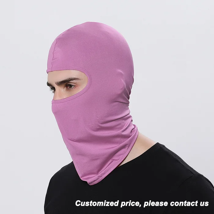 In stock 37 colors Camo Balaclava Headwear Accept Custom logo Knit Ski Masks Balaclava for Motorcycle