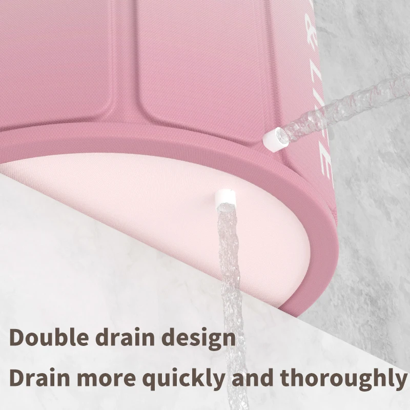 Foldable Bath Tub With Thickened PVC Environmental Material Long-term Temperature Lock Enjoy a Warm Bath