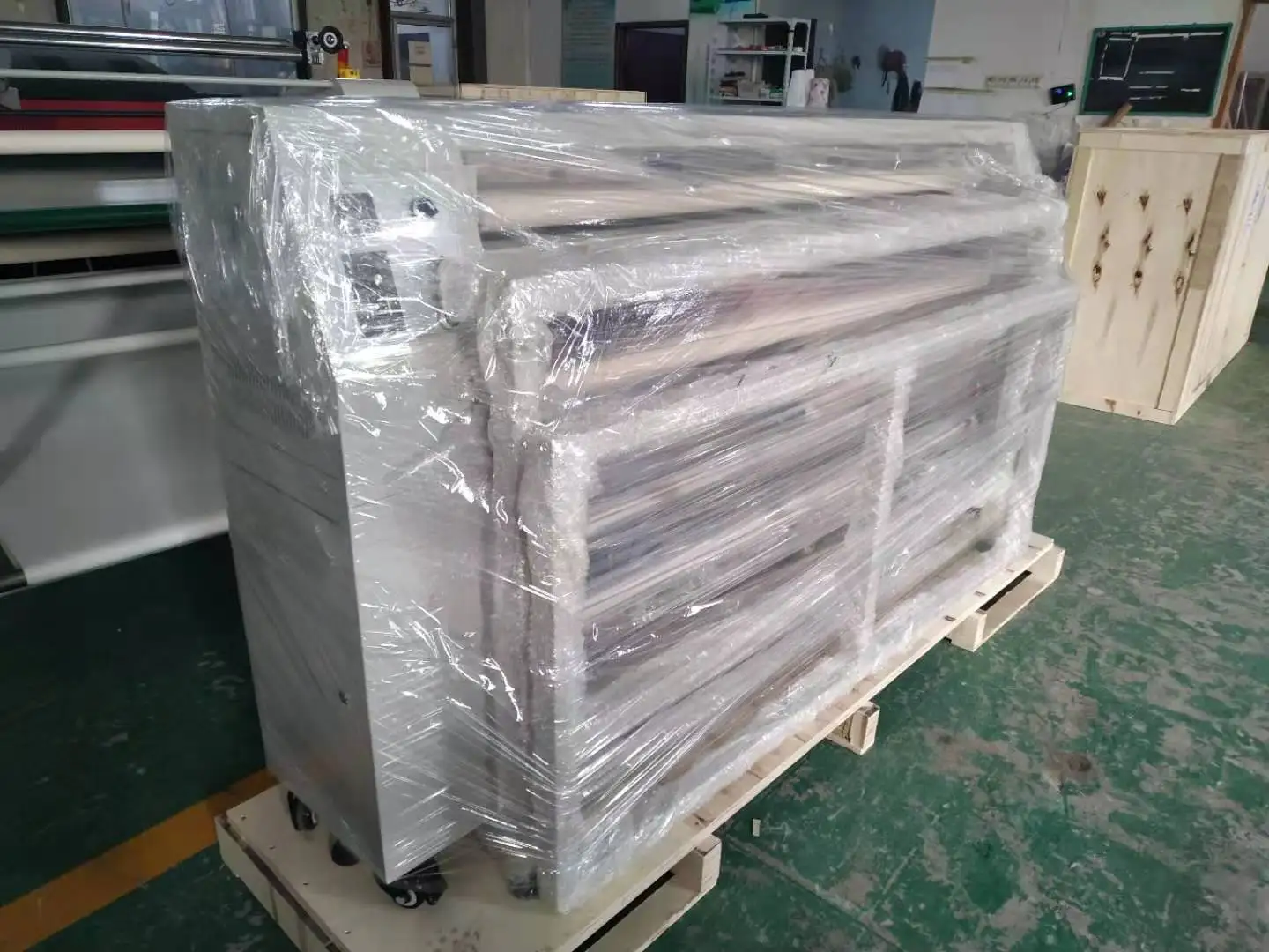 Automatic Multifunctional  1600mm 1800mm Roller Heat Press Sublimation Roll To Roll Heat Transfer Printing Machine
