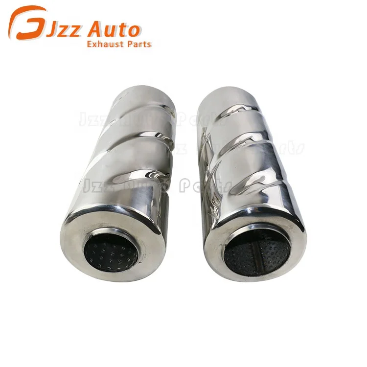 JZZ new style stainless steel exhaust muffler pipe for universal truck