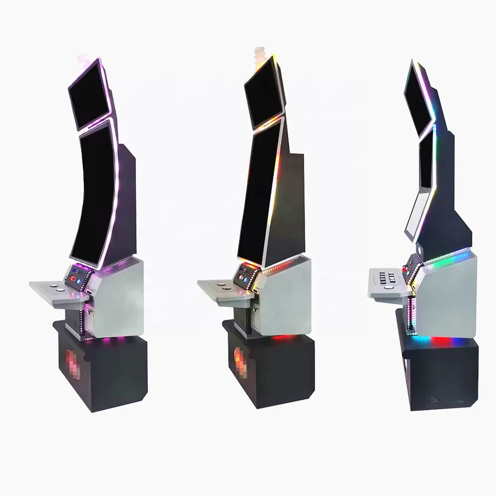 GuangZhou 2024 Software Coin Operated High Holding Multi 5 in 1 Arcade Skill Game Machine 43 Inch Vertical Upright Metal Cabinet
