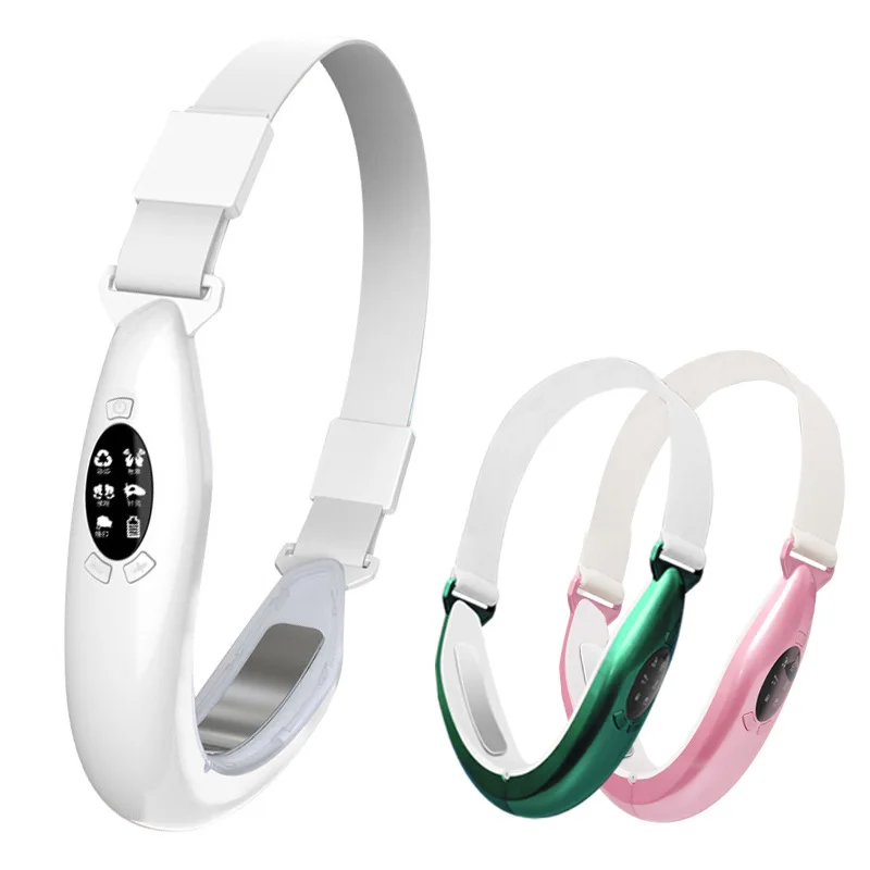 22 Intelligent Sliming Facial Lifting Belt Red Blu-Ray Firming Face Slimming Instrument Portable V-Face Lift Belt