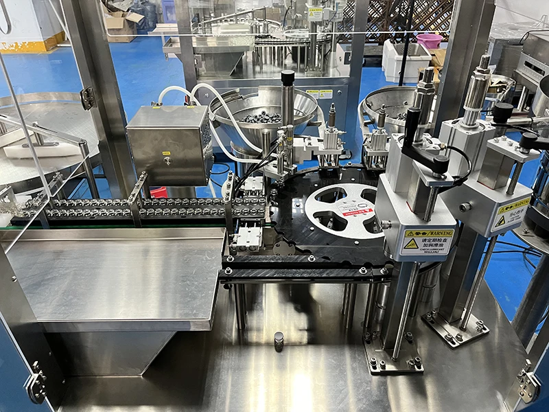 Syringe/ Vial/Cartridge Filling Line Solution Stoppering Capping Labeling Machine