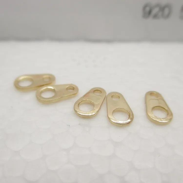 NANA high quality 24k gold filled 6x3.5mm connector chsips findings for jewelry