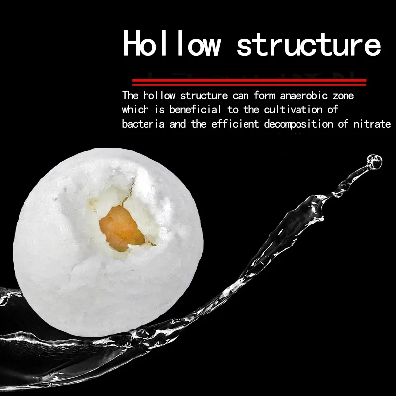 Aquarium filter media colorful hollow balls for bacterial culture and water purification nitrifying bacteria house balls