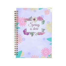 China Personalized 2023 Colorful Top Sales Fancy Decorative Spiral Notebook Journals
