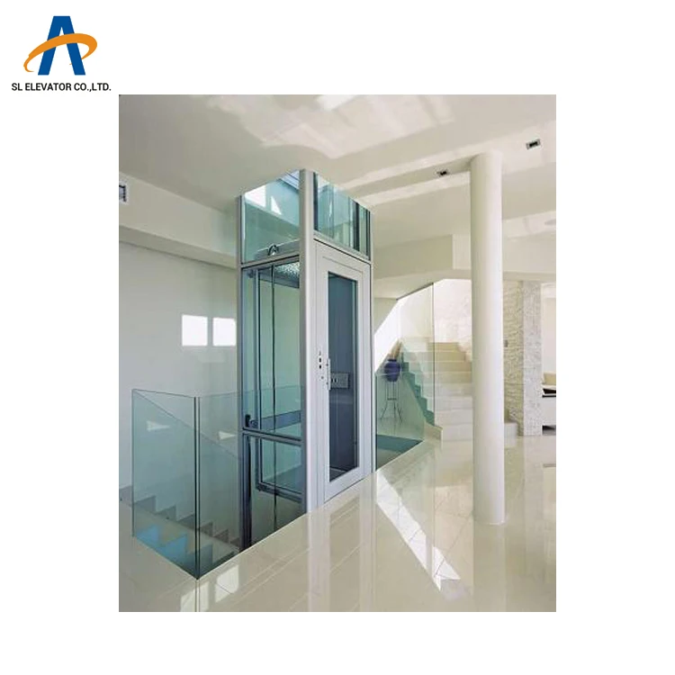 Three side opening sightseeing elevators panoramic glass lift new design elevator