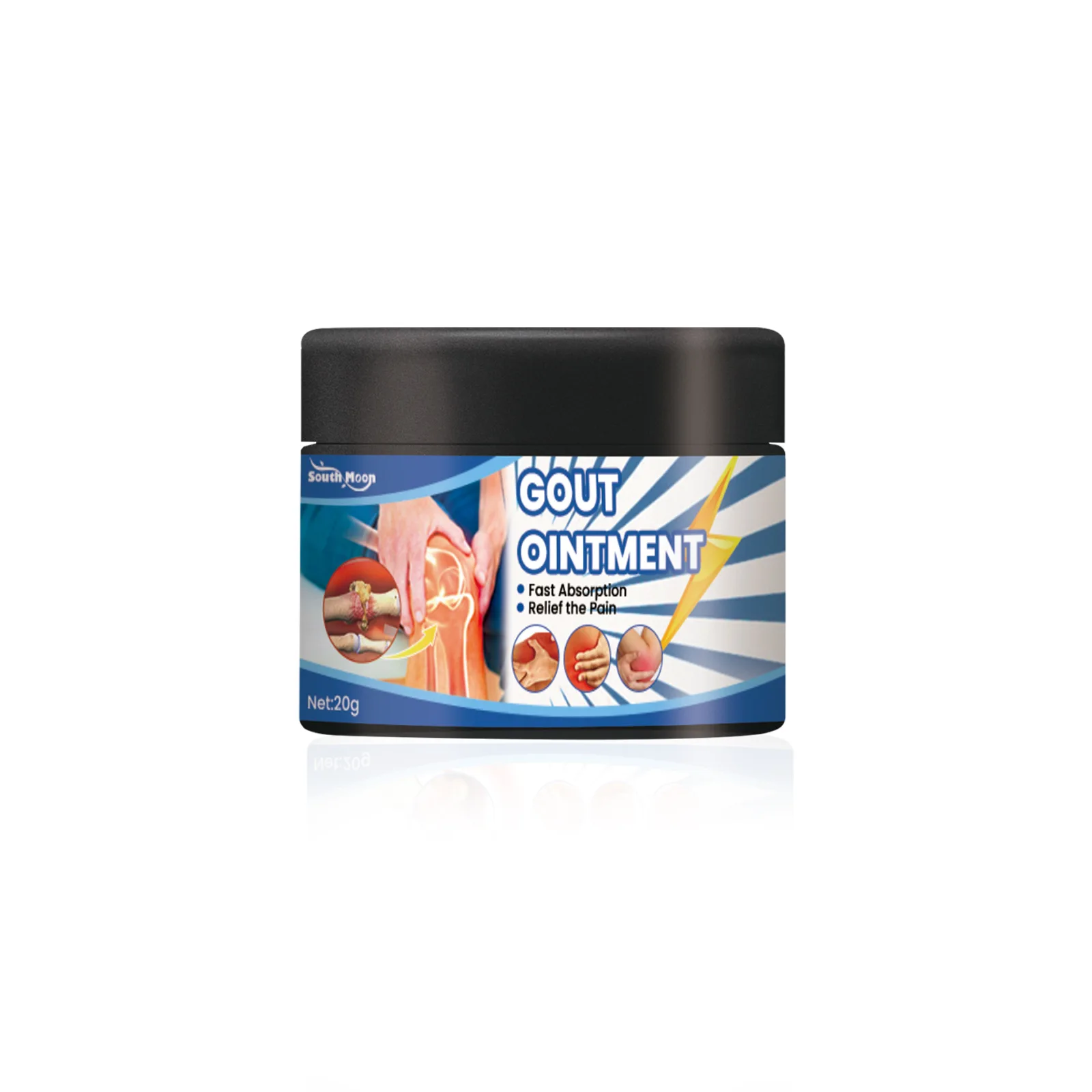 South Moon Gout care cream Relieve finger joint knee numbness swelling joint JSKY care cream