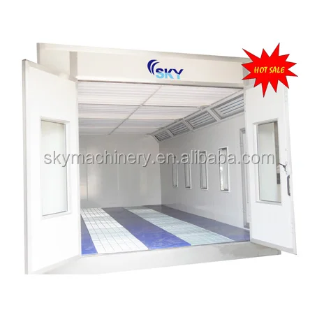 CE approved hot sale product powder coating oven racks ce spray booth