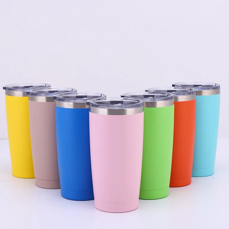 Template Stainless Steel 20OZ Car Tumbler Cup