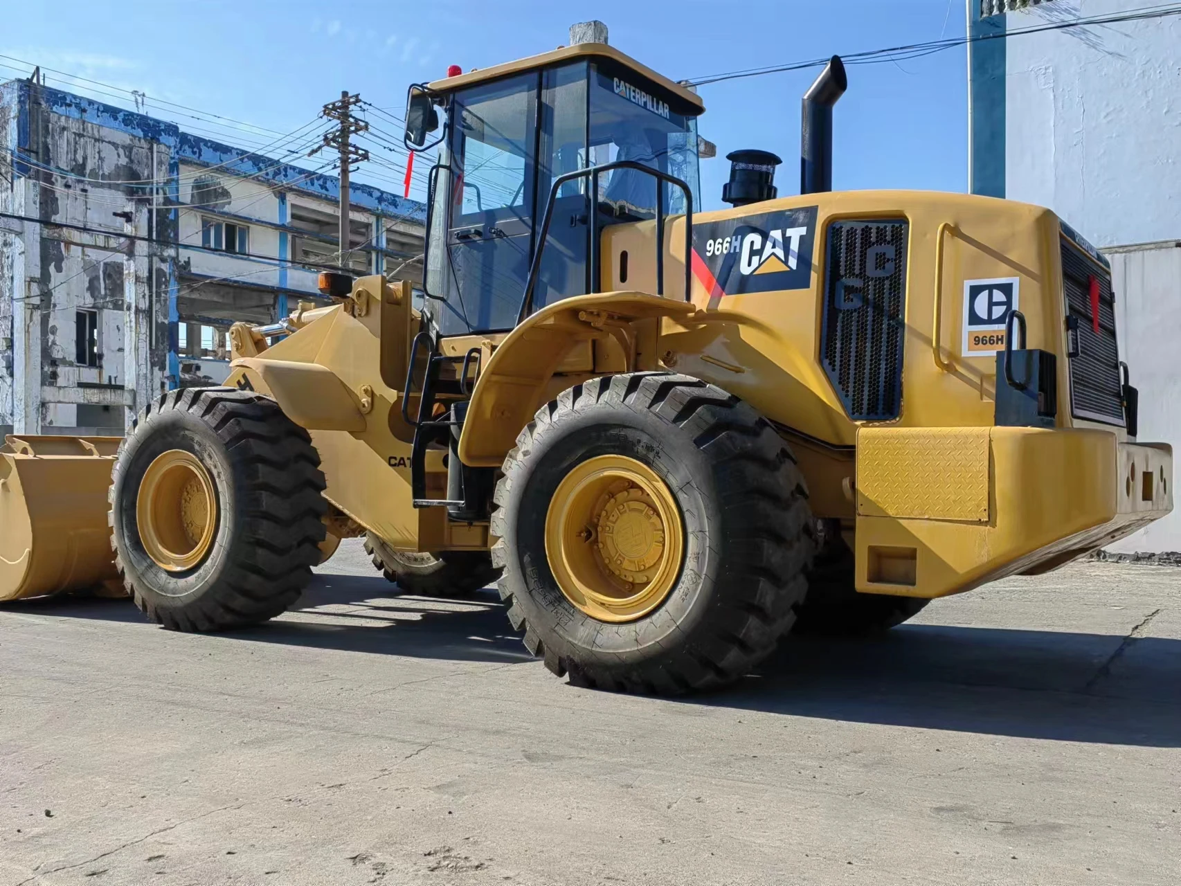 Front Wheel Loader Cat caterpillar used 966H 966F 980G 980H 950G for sale