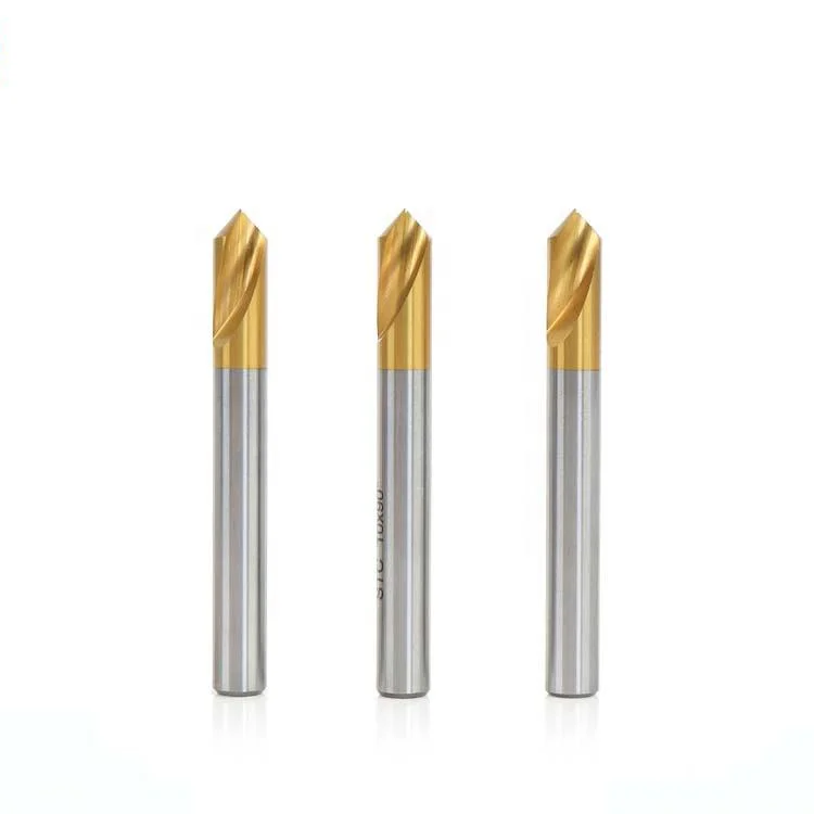 Wholesale Cheap Price Precise cnc HRC45 Tungsten Steel Carbide NC Spotting Drills for Centering
