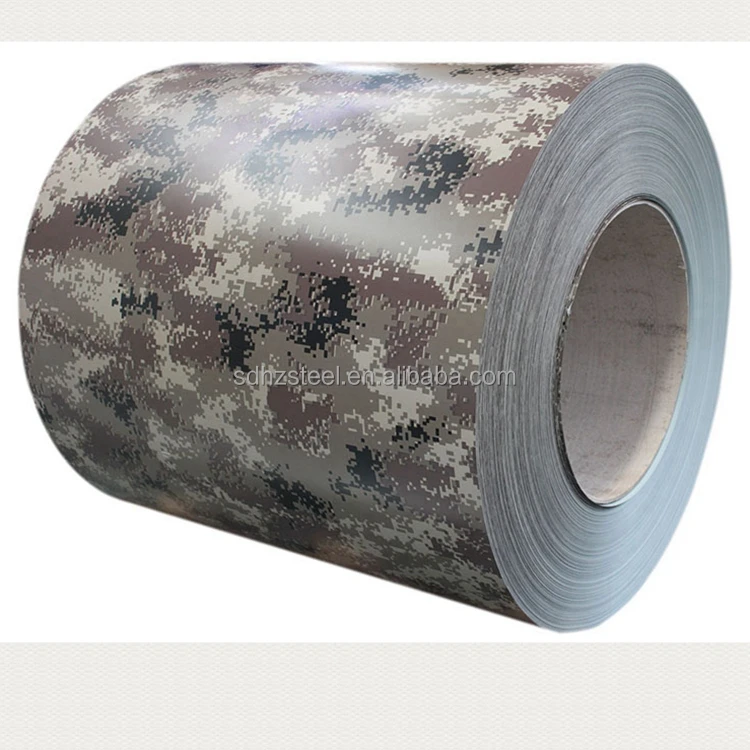 Hot sale pre painted ppgi coil camouflage pattern ppgi for construction of color coating roll