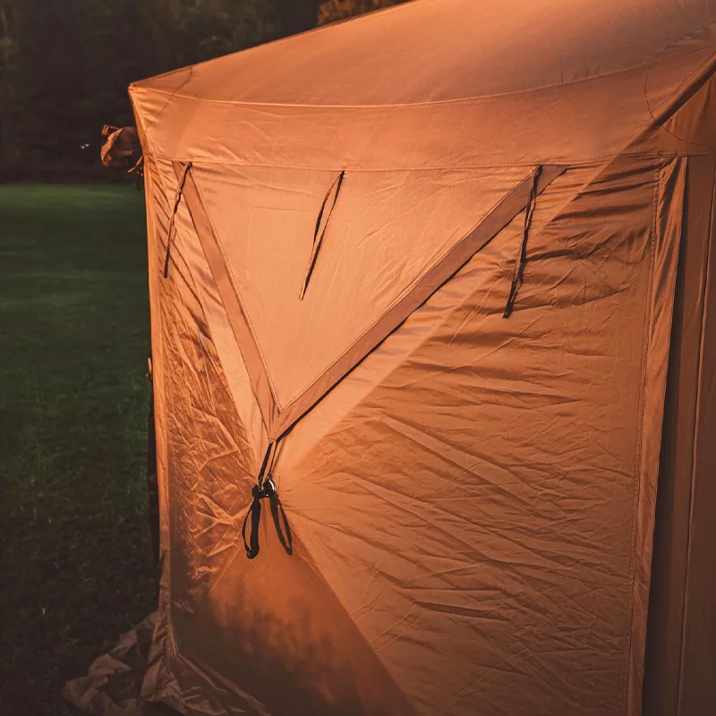 Hexagonal tent quickly build yurt camping net gauze mosquito repellent waterproof windproof pergola tent