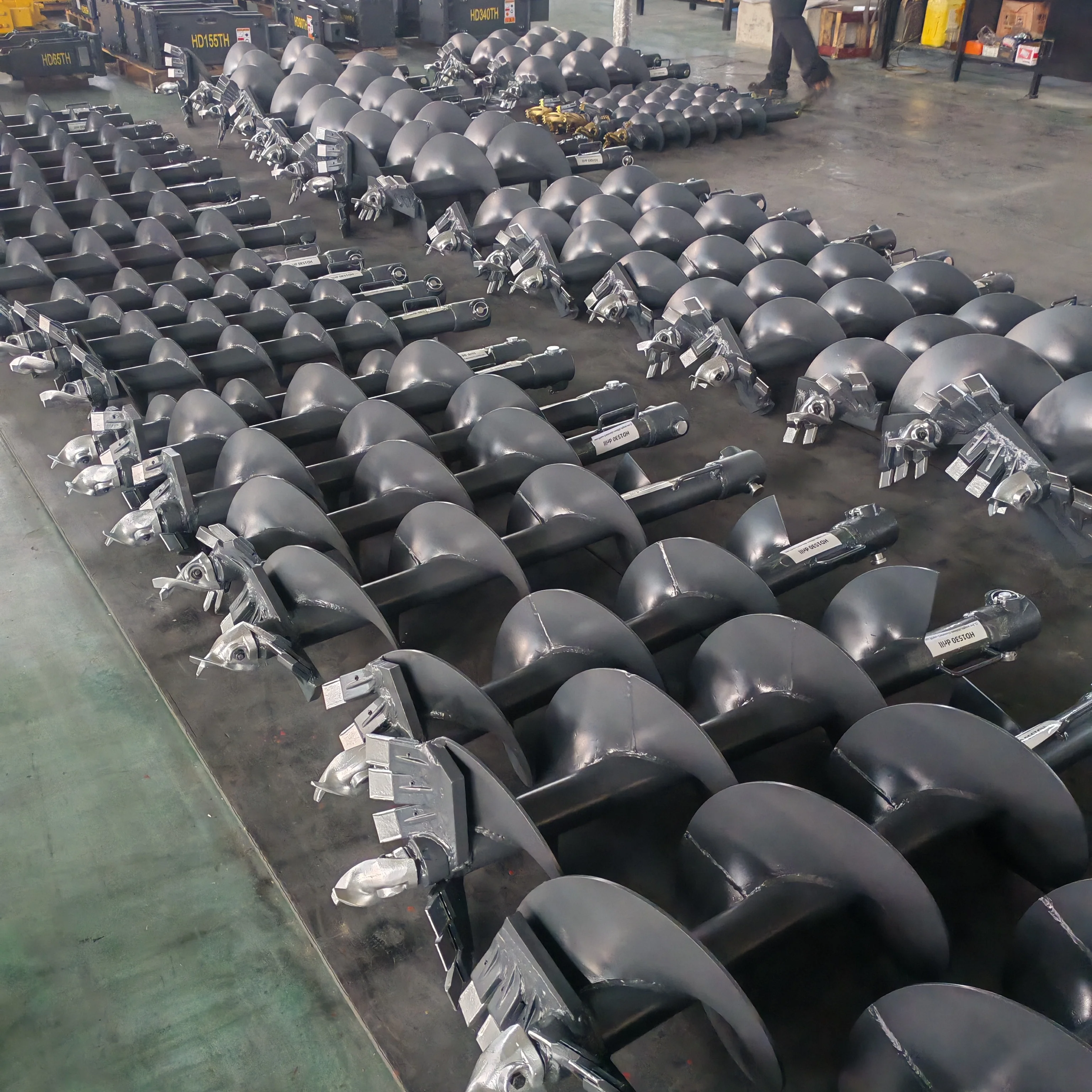 Землеройная машина YTCT гидравлический земляной шнек для борта погрузчика экскаватора