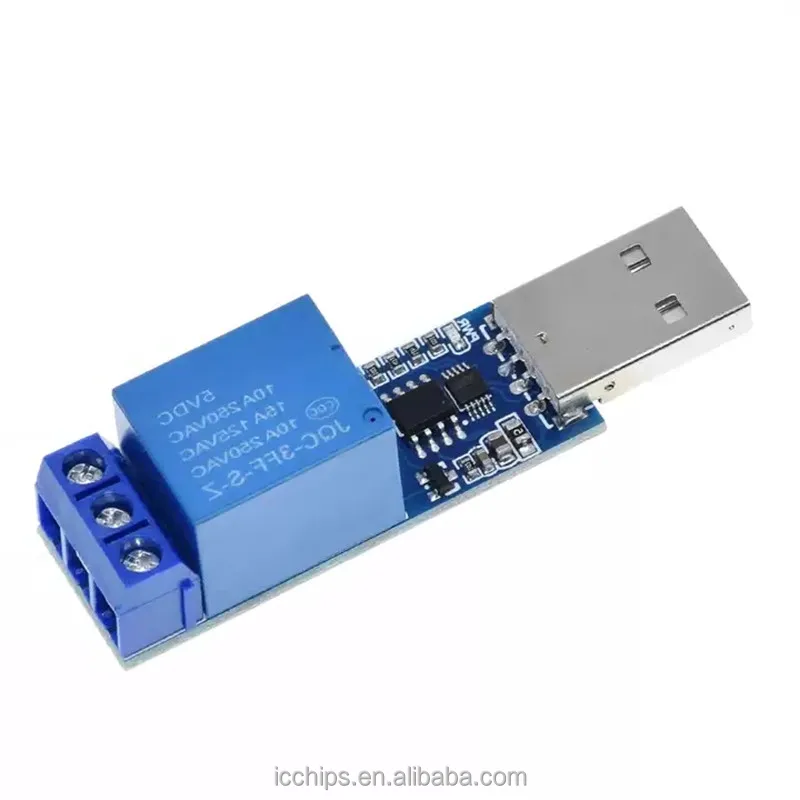 Support BOM allocation quotation,USB serial port relay control module over-current protection command control start,LCUS-1