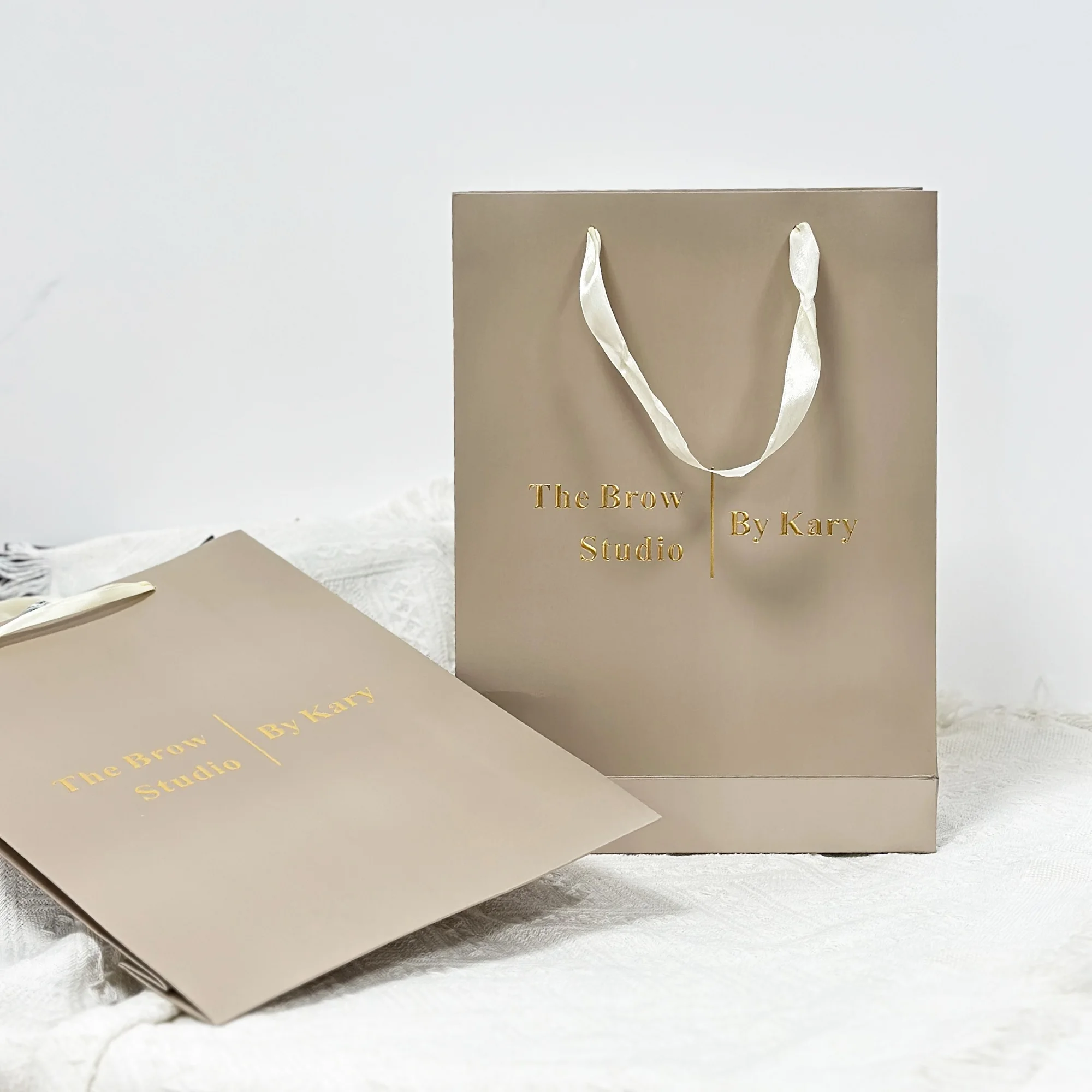 Recyclable paper bag print logo small size paper packing gift luxury bags paper shopping jewelry brand bags for clothing