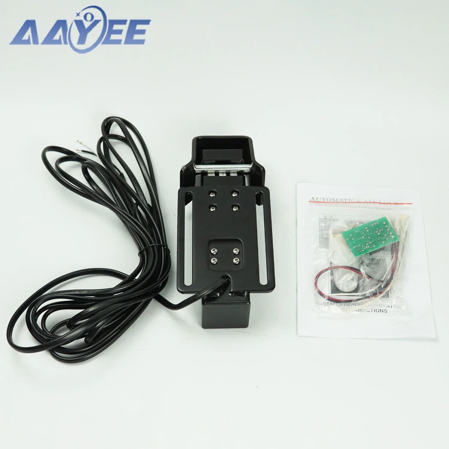 AAYEE 12V Manufacturer Electronic Magnetic Gate Lock For Automatic Swing Gate Opener