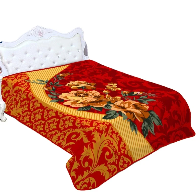 HI TOUCH  good quality high discount wholesale price Middle east style raschel blankets