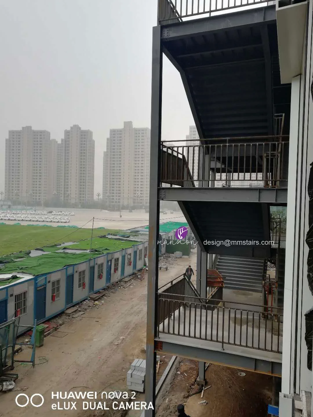 Prefabricated Outdoor Metal Stairs