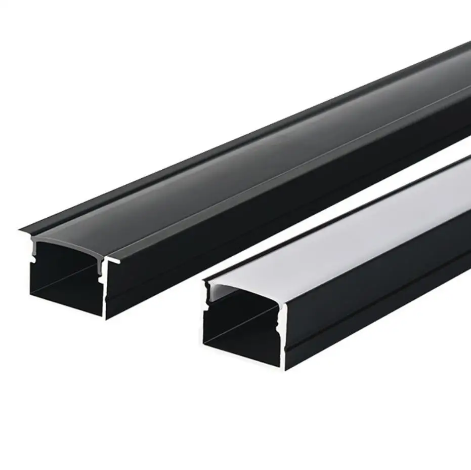 OEM Custom LED Aluminum Profiles channel Extrusion Profile For Strip Lights