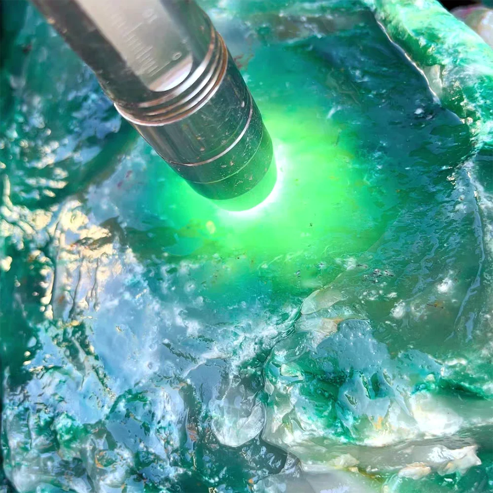 Factory wholesale African jade high quality green jade used for decoration process