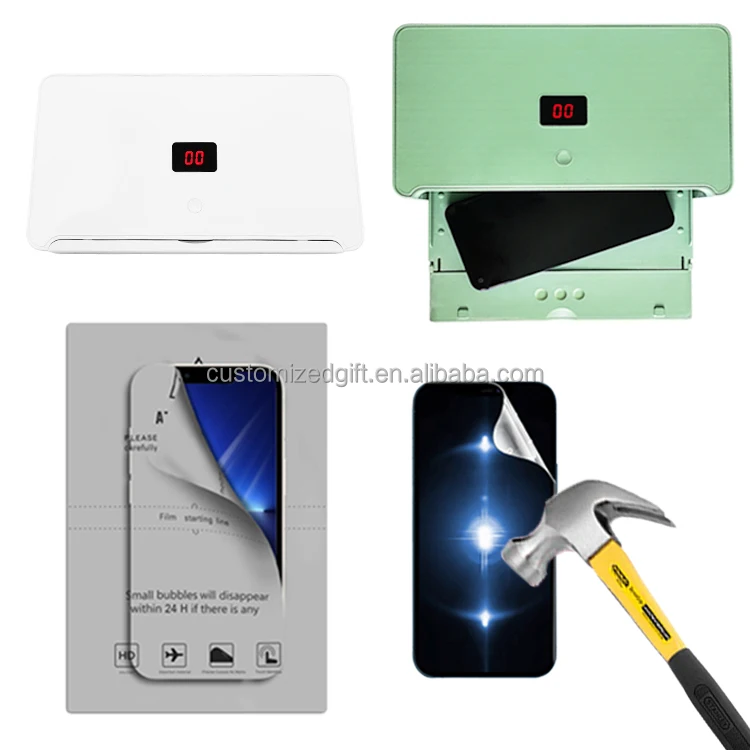 High Intensity LED UV Curing Machine For iPhone 13 Screen Protector Mini Glue Curing Light Machine LCD Screen Glass UV Lamp Box