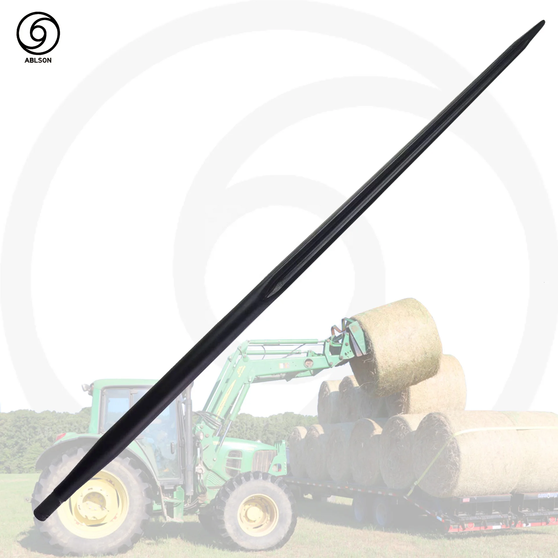 ABLSON Forged Straight Tine For Hay Loader Tractor With Bale Spears And Spear Cnh Parts