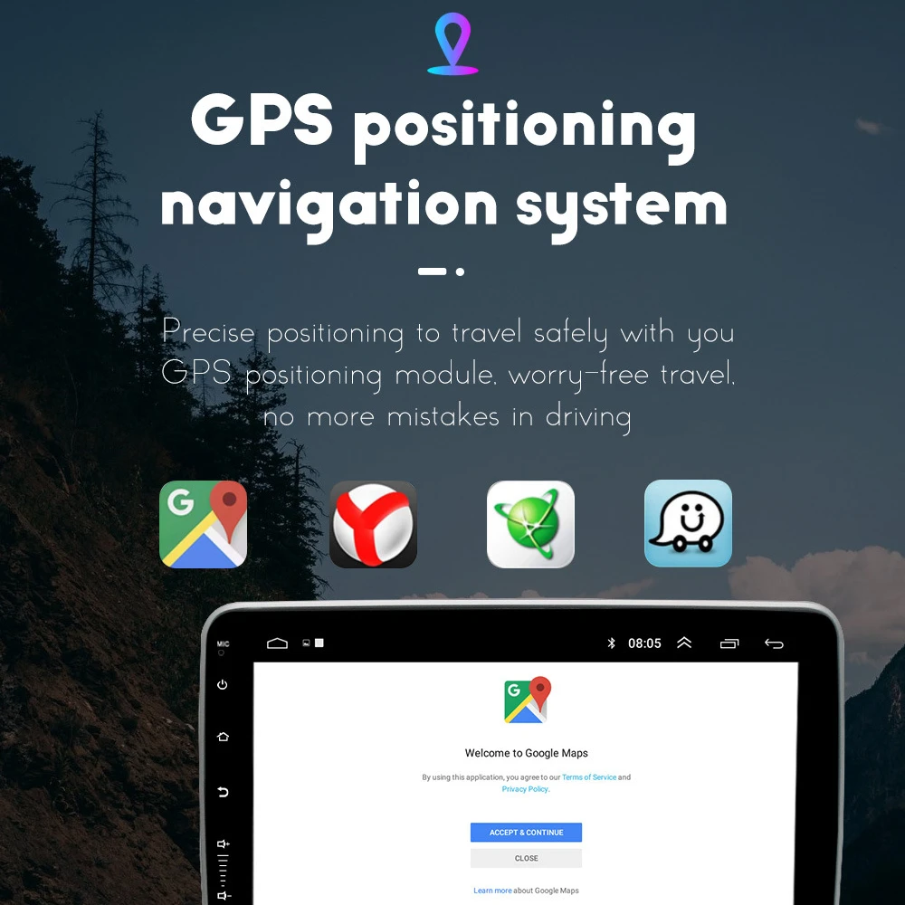 Factory Wholesale Car Accessories Single Din Dvd Car Stereo Electronics Audio Tv Android 10 Inch Car Lcd Monitor 16g