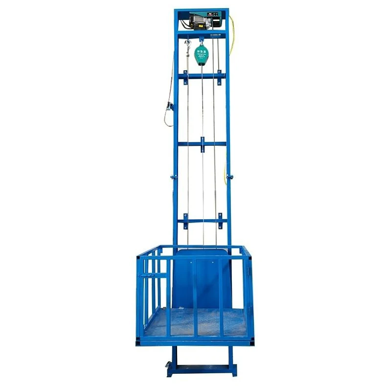 New 500kg Warehouse Vertical Platform Loading Freight Elevator Cargo Lift