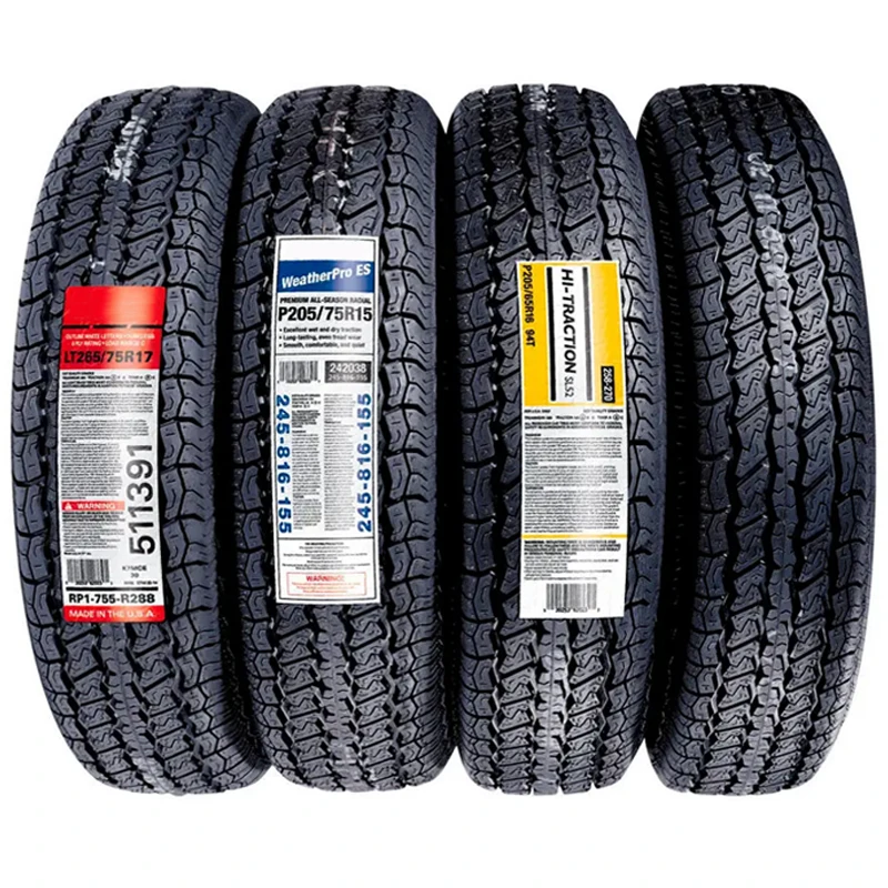 China Factory Custom PP Tire Labels Self Adhesive Tyre Stickers Marking Label Rubber Tyre Label