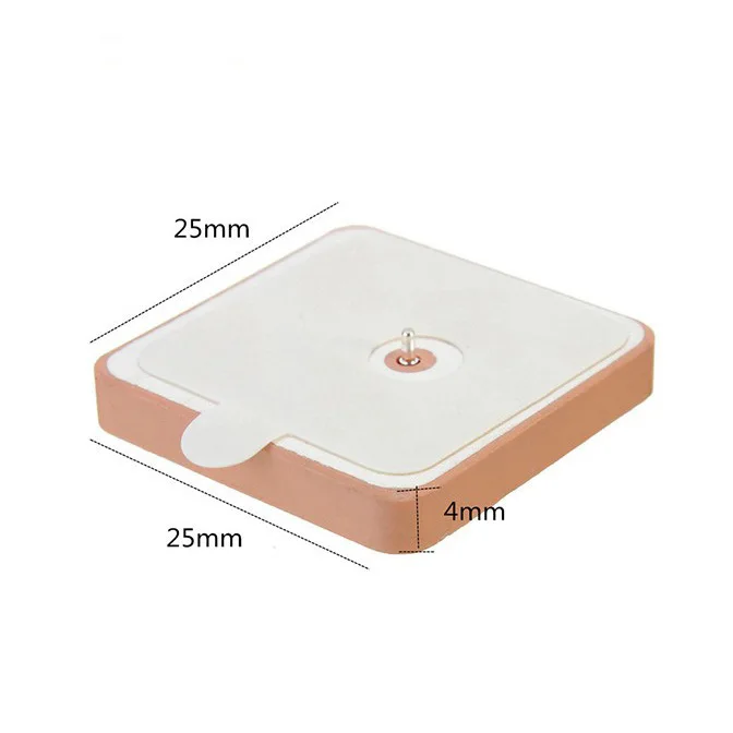 1575.42 Mhz Gps 25*25*4mm passive ceramic chip antenna  Global System Positioning antenna