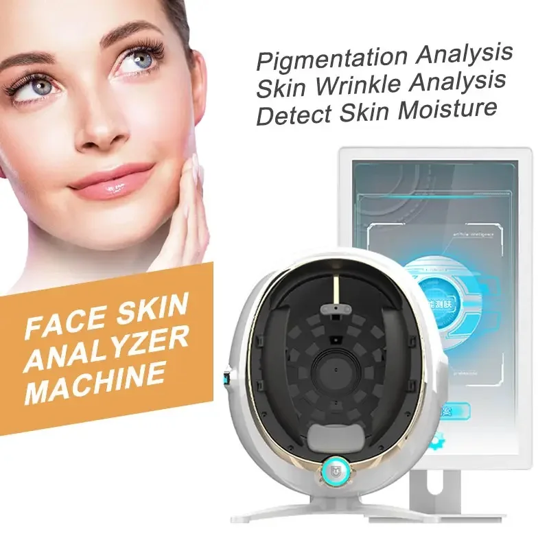 Intelligent Skin Analyzer Face 3D Magic Mirror Digital Image Skin Detector Facial Analysis Machine