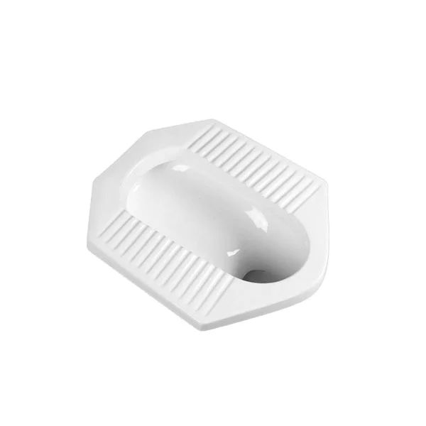 
4005 Chaozhou Best Selling White Ceramics Material Asian Toilet Squatting Pan WC for public lavatory 