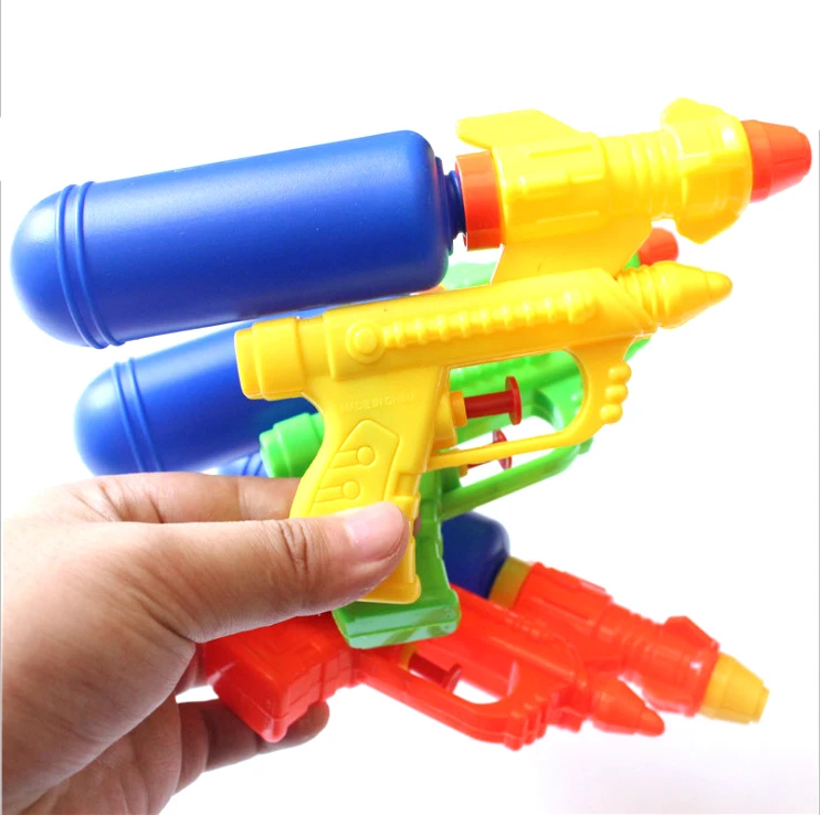 Wholesale summer Plastic pumping pull type water cannon Water Gun Toys For Kids Children Swim Sprayer Toy