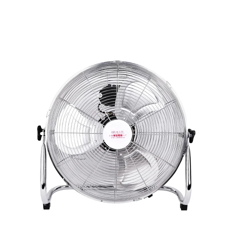 10 12 inch Factory Supply High Velocity Industrial  Electric adjustable 3 blades Metal ventilation Floor Fan