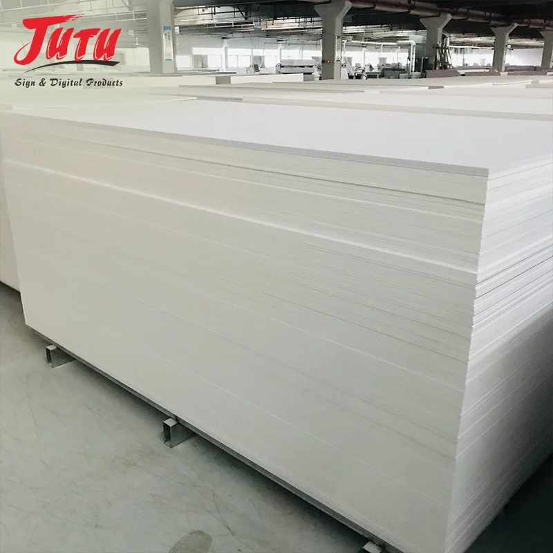 JUTU Factory Price Multiwood 18mm Pvc Foam Board/Pvc Foam Sheet Celuka Pvc Foam Sheet