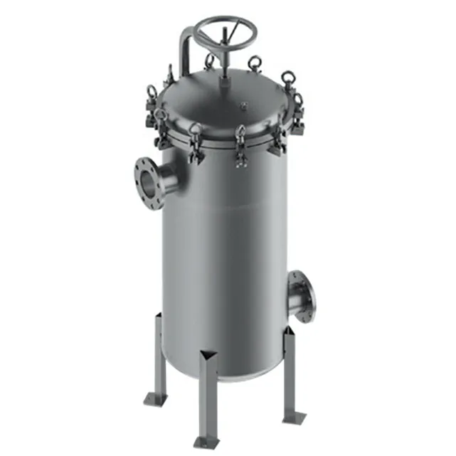 
Quality Stainless Steel Bag Filter Housing For Beer Filtration Equipment 