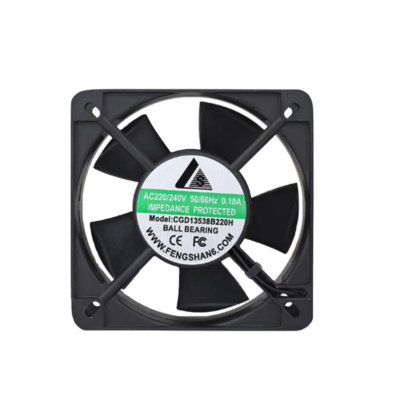 Прямая поставка с фабрики, 135 мм CGD13538B220H, вентилятор переменного тока 220 В/240 в, теплоотвод, осевой вентилятор охлаждения переменного тока