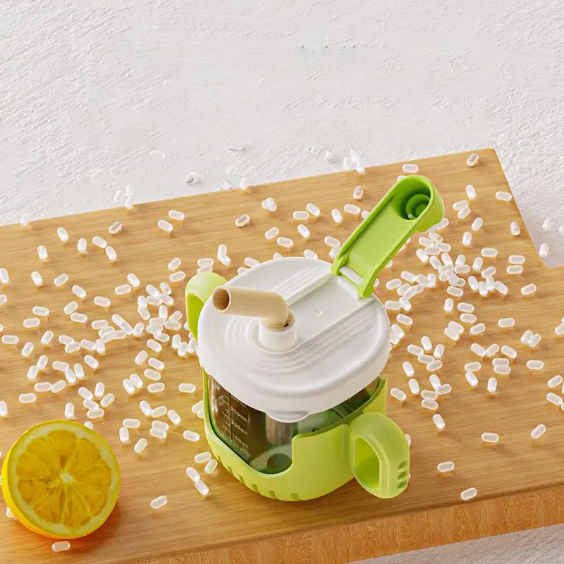 Kid Food Grade PP Baby Training Learning Drinking Cup Unbreakable  Silicone Baby Children Water Cup