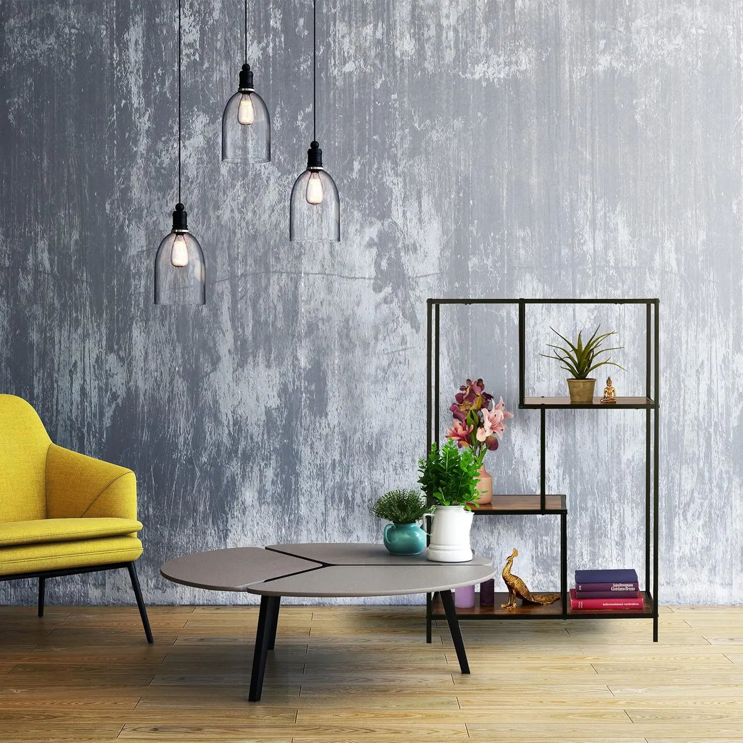 Cheap Stable wooden library bookcase bookshelves iron wood arched antique bookcase modern design