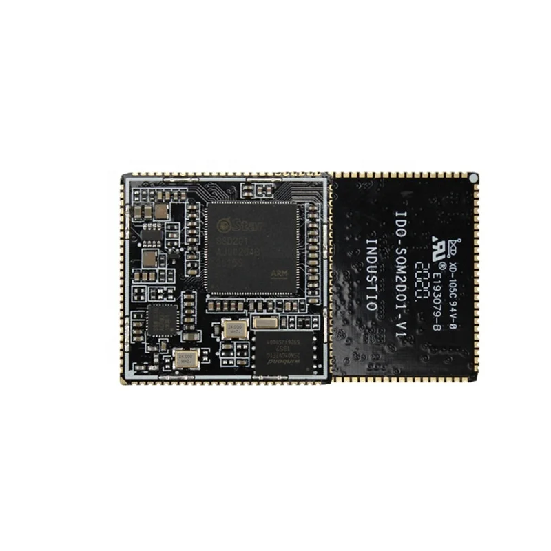 Сом модуль IDO-SOM2D01-V1-1G с sigmastar SSD201 ARM Cortex A7 сердечник встроенных 64 Мб DDR2 и 128 м NAND флэш-память для linux доска