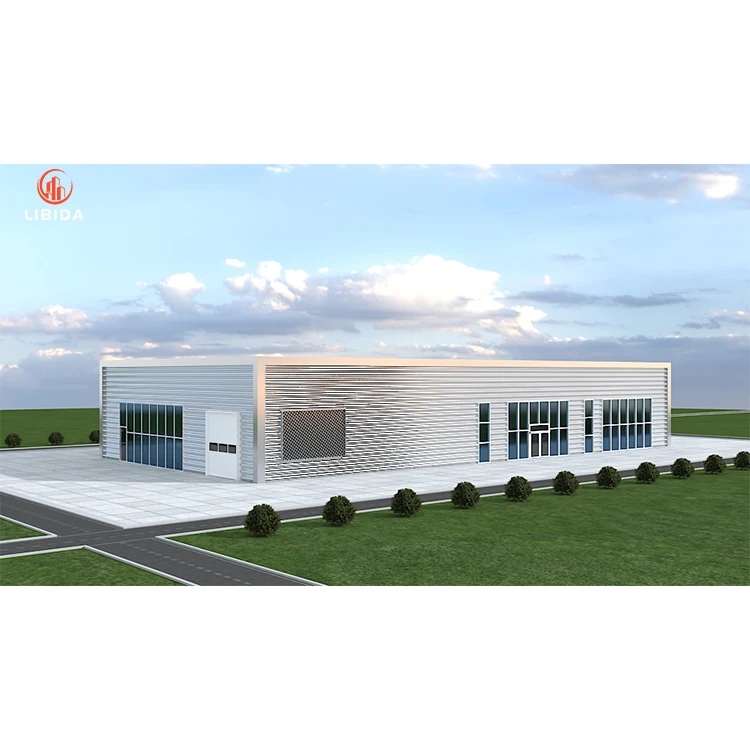 Chinese Factory Manufacture Steel Prefabricated Workshop/Office Building/Storage Warehouse
