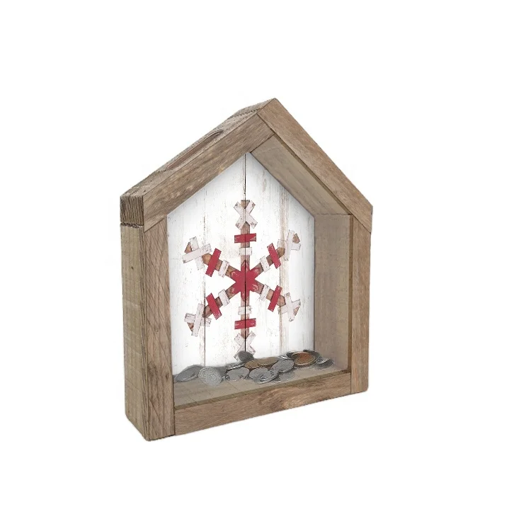 Handmade Wood money box photo frame